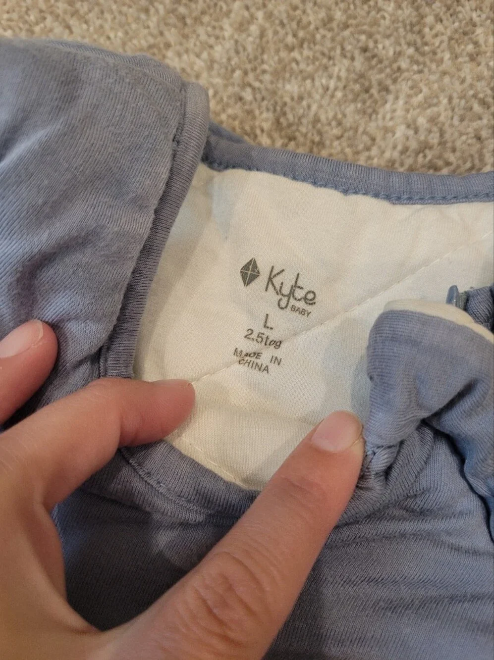 Kyte BABY Light Blue Sleep Sack for Babies